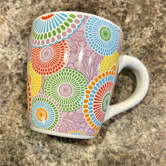 Colorful Floral Mug - Picture 2 of 6